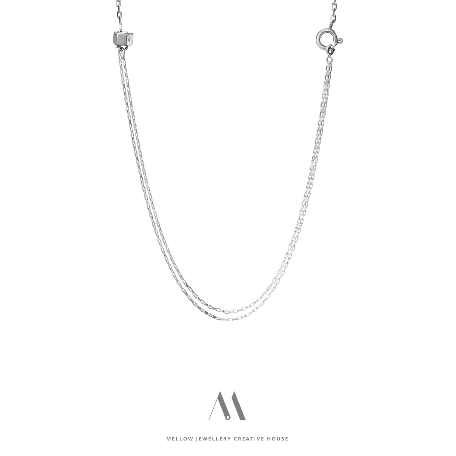 Sterling silver necklace N4/SiE89 - Mellow Jewellery Creative House