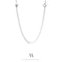 Sterling silver necklace N4/SiE89 - Mellow Jewellery Creative House