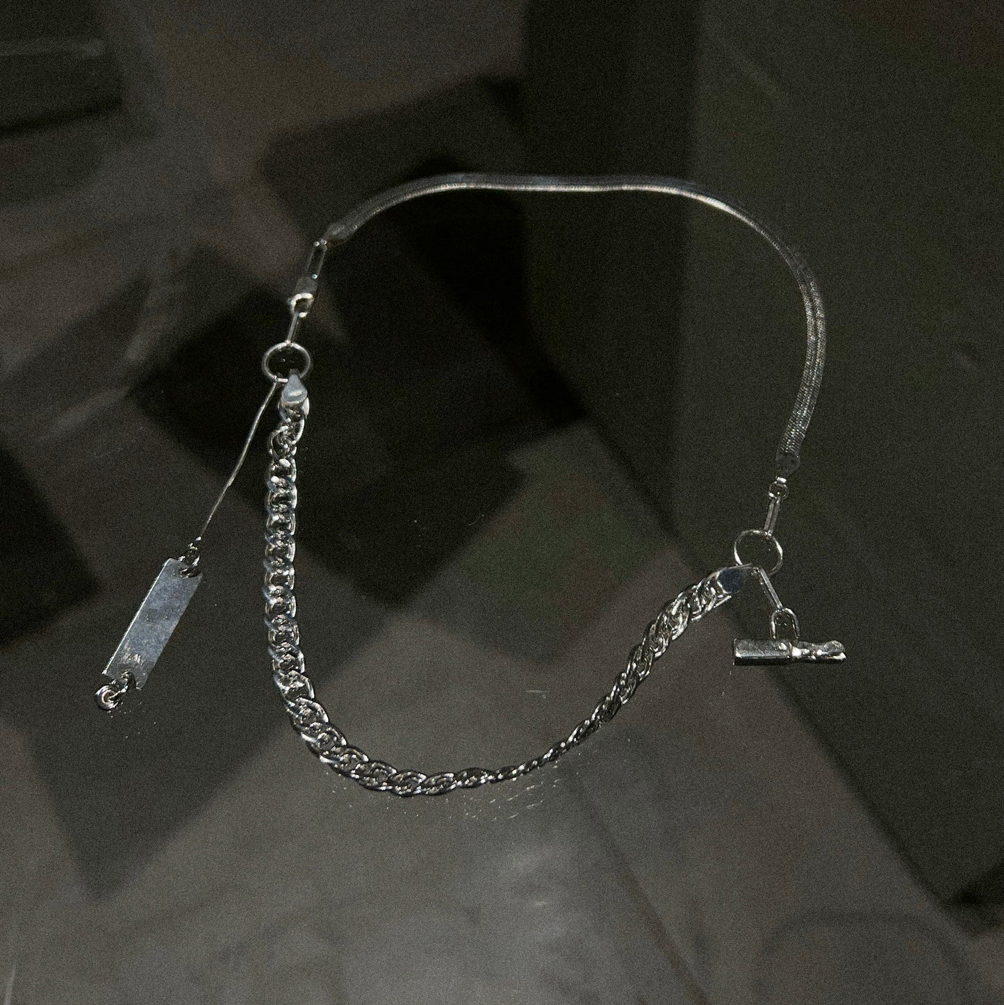 Sterling silver necklace N4/SiE70