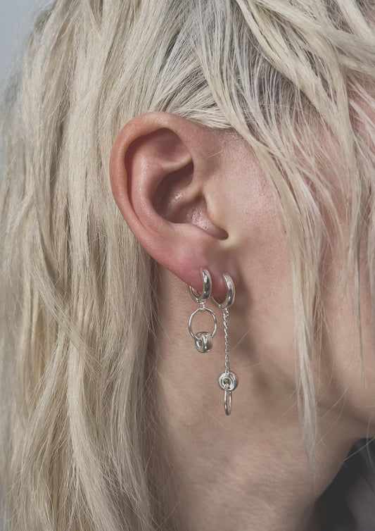 Sterling silver earrings E3/SS10