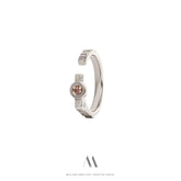 14k solid white gold Diamonds ring CMR/164 - Mellow Jewellery Creative House