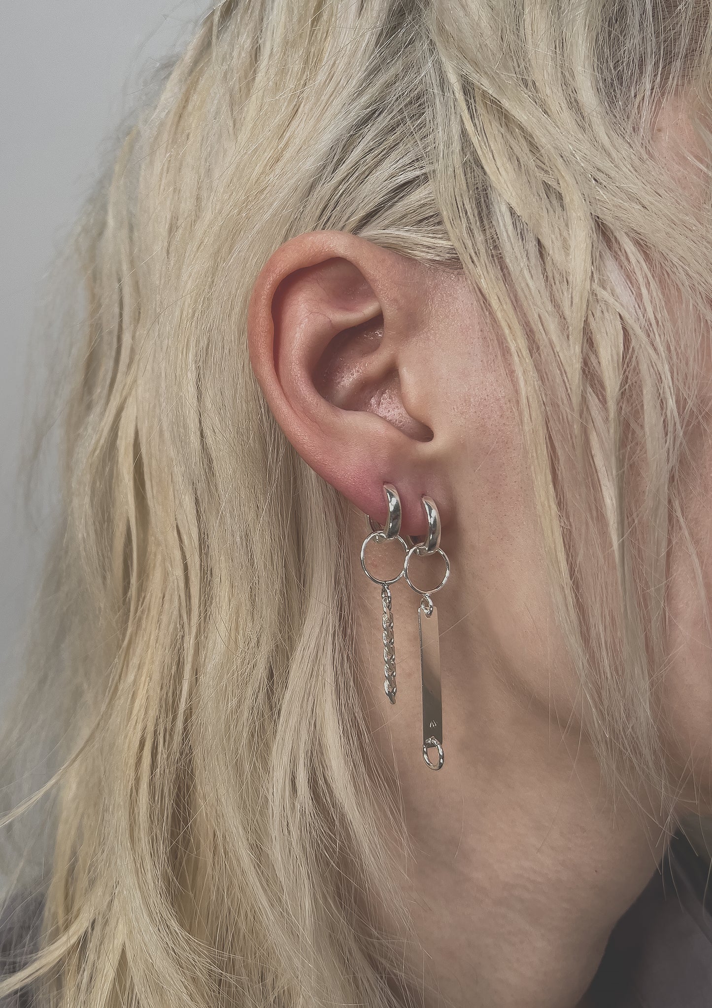 Sterling silver earrings E3/SS12