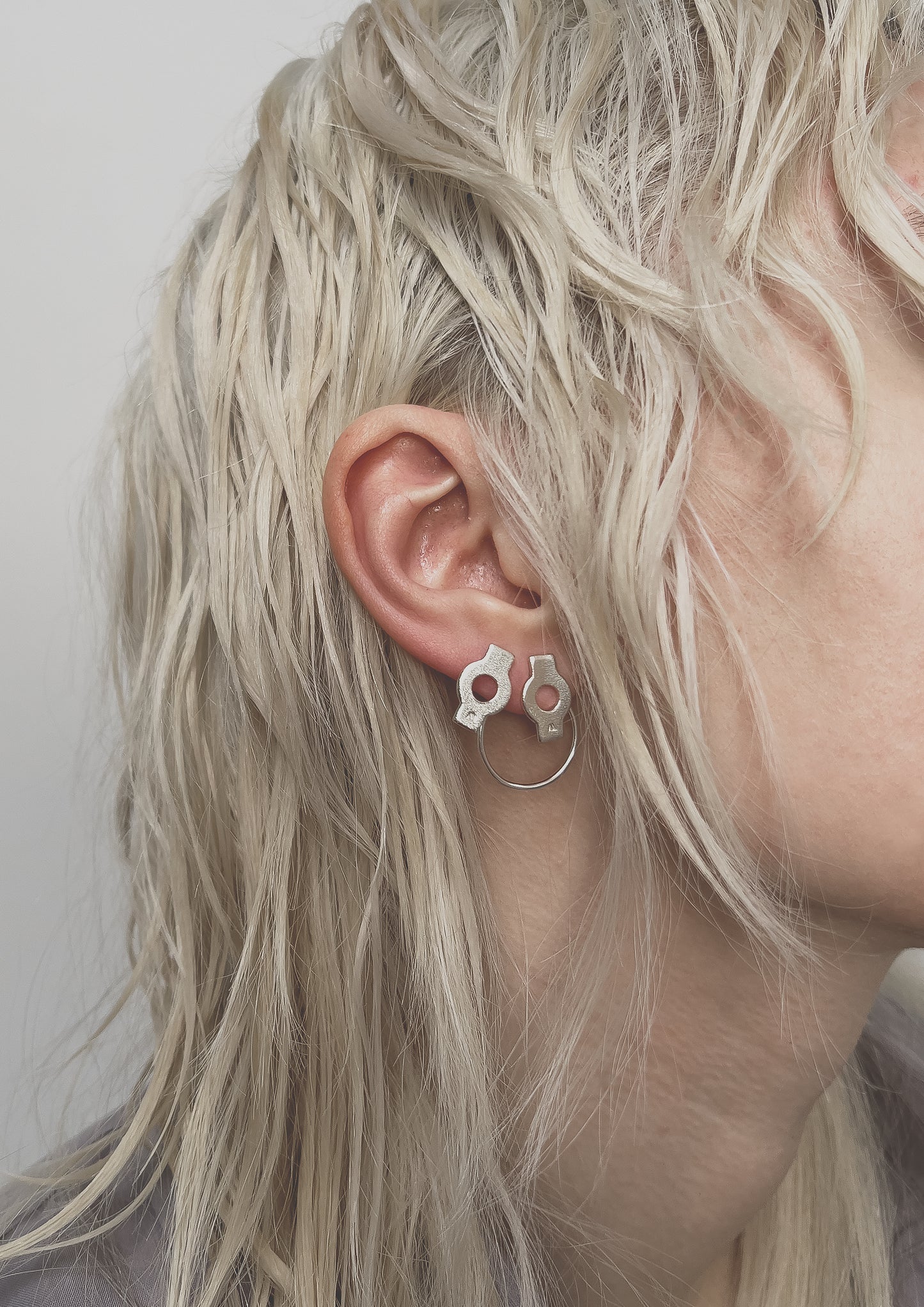 Sterling silver earrings E3/SS01