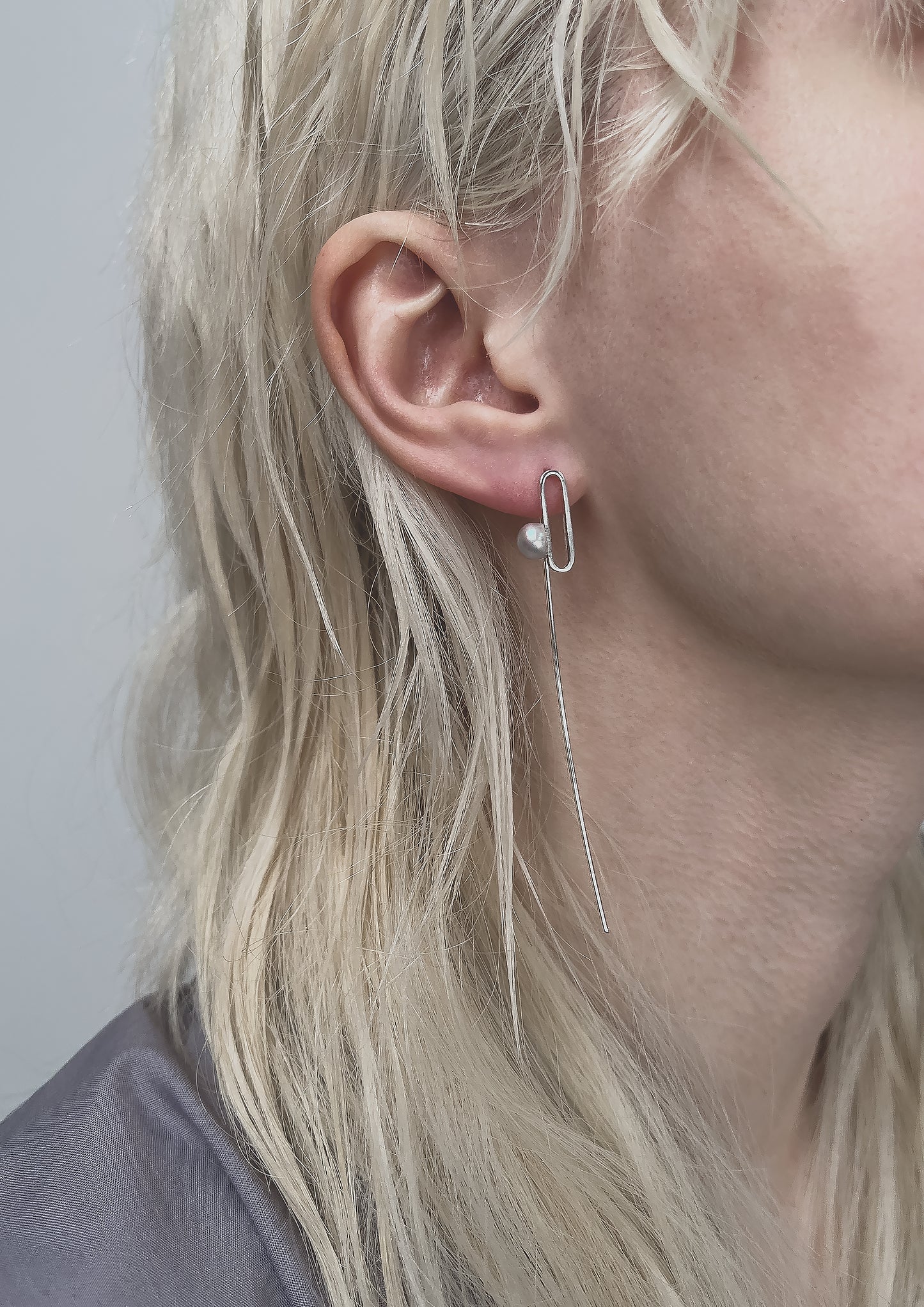 Sterling silver earrings E3/SS21