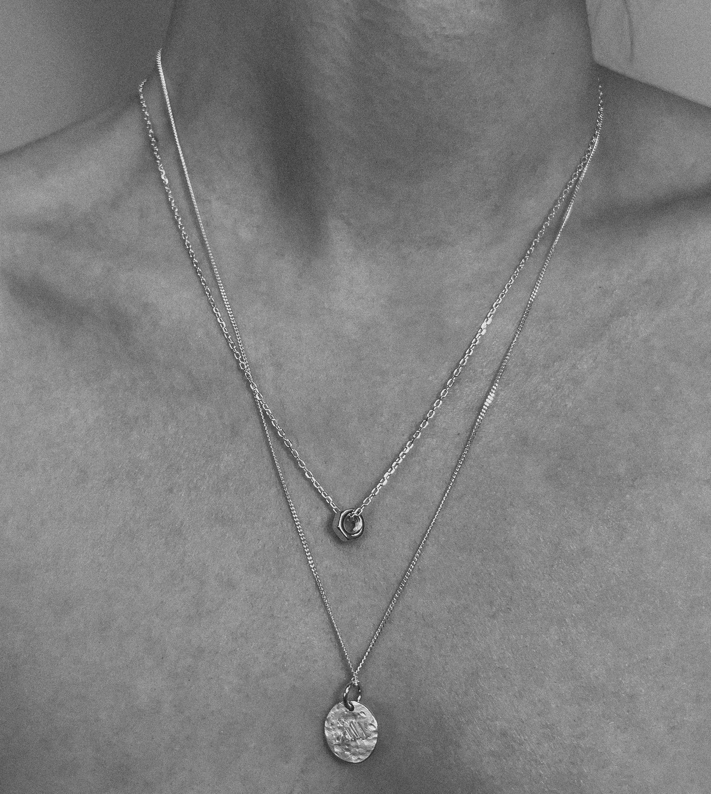 Sterling silver necklace N4/SS03