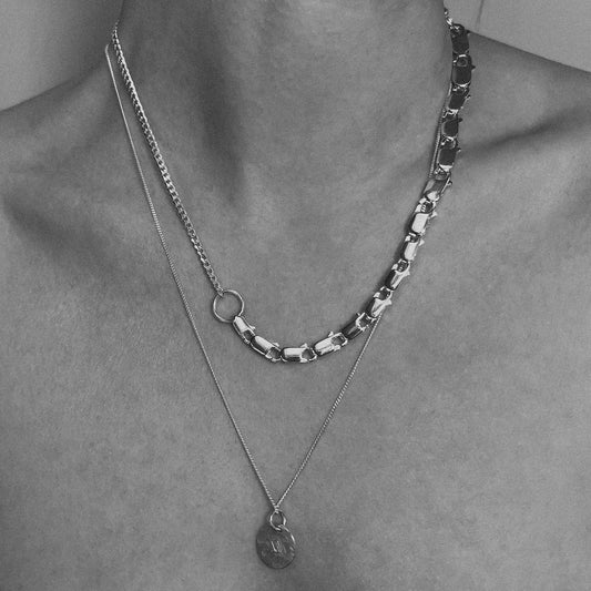 Sterling silver necklace N4/SiE68