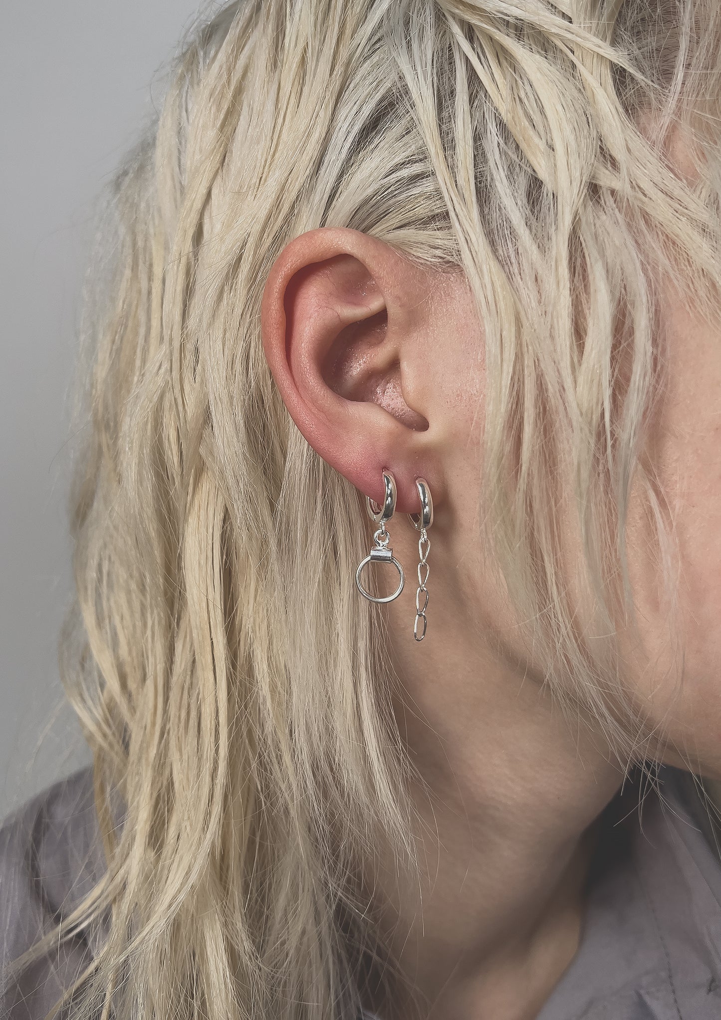 Sterling silver earrings E3/SS03