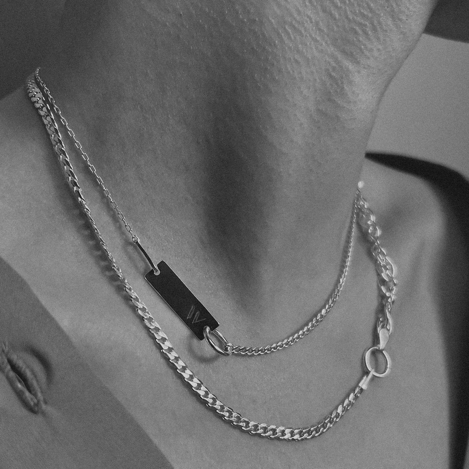 Sterling silver necklace N4/SS05