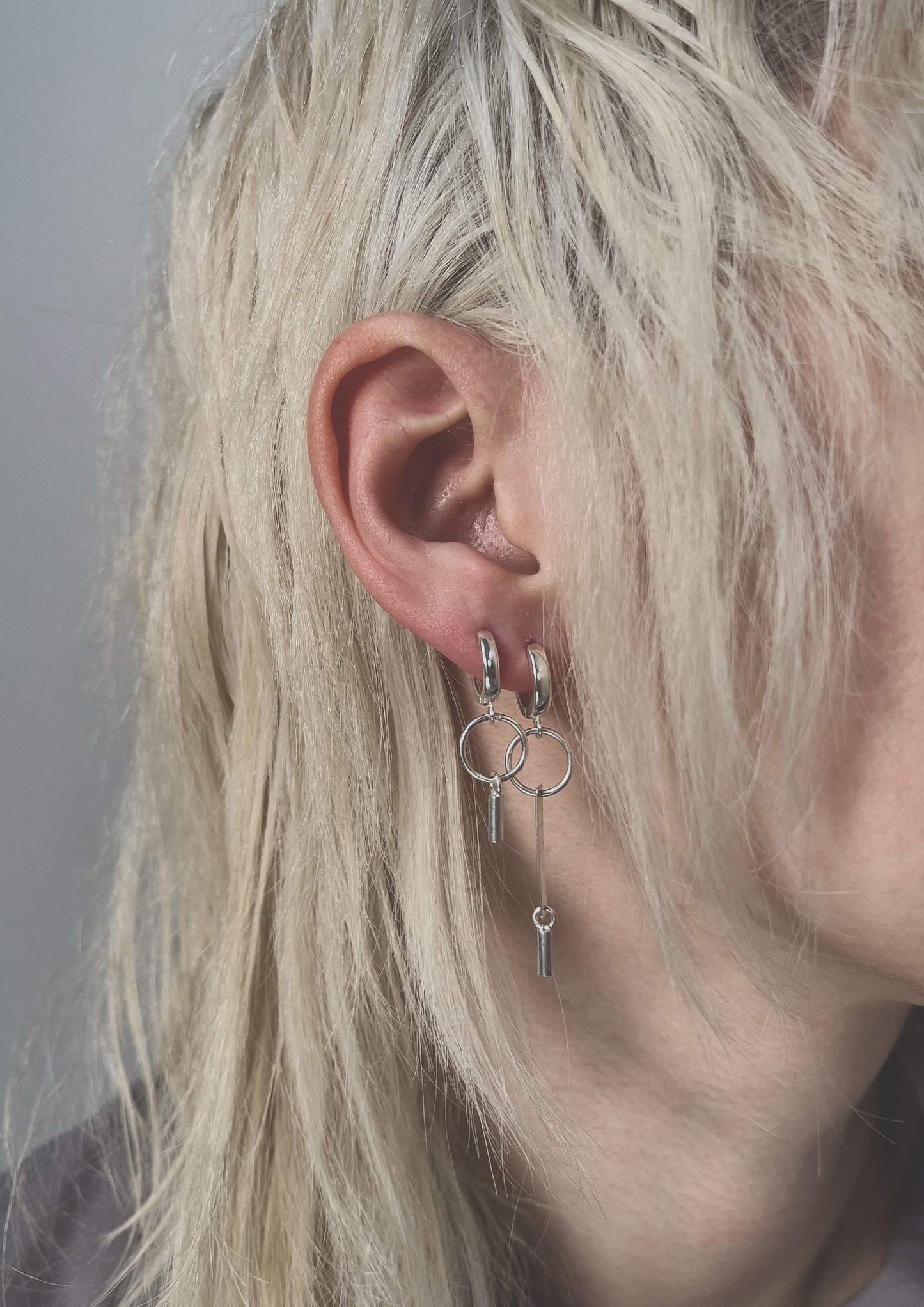 Sterling silver earrings E3/SS06
