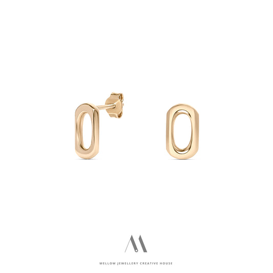 Solid gold earring E3/Au49