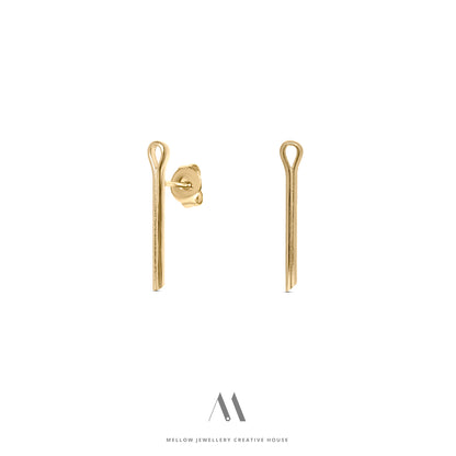 Solid gold earrings E3/Au60