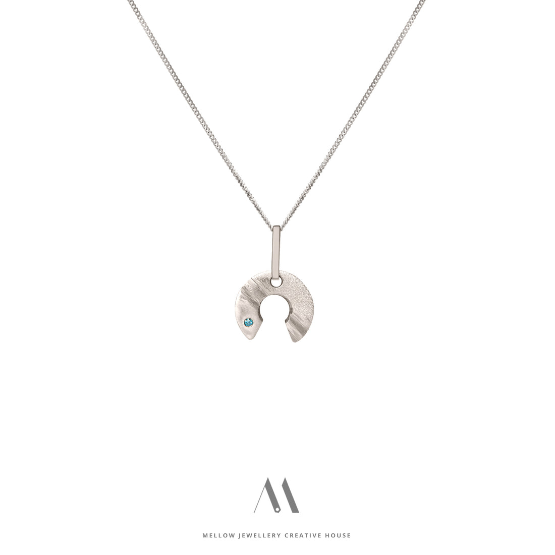 14k solid gold Diamonds necklace N4/AuD34