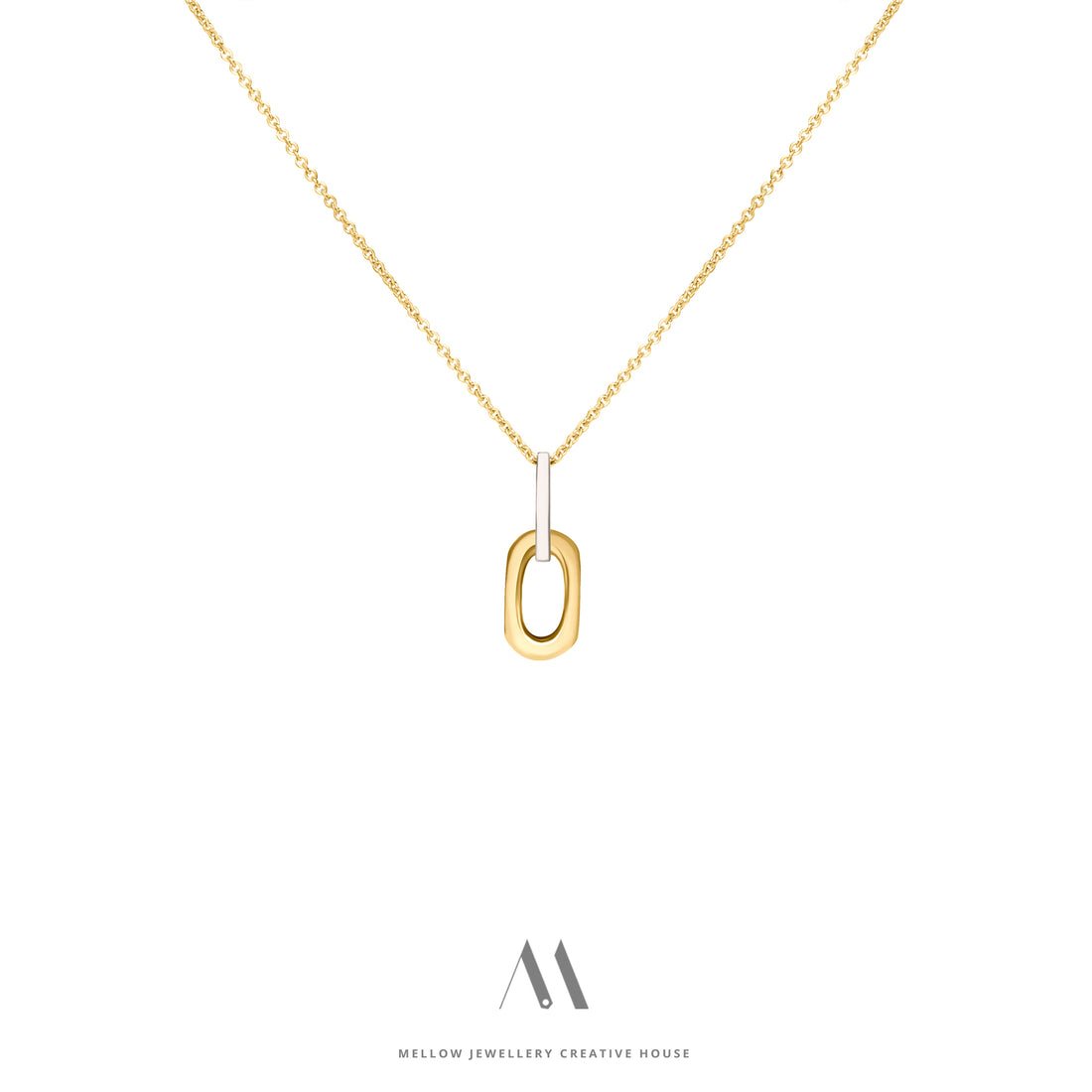 14k solid gold necklace N4/Au30