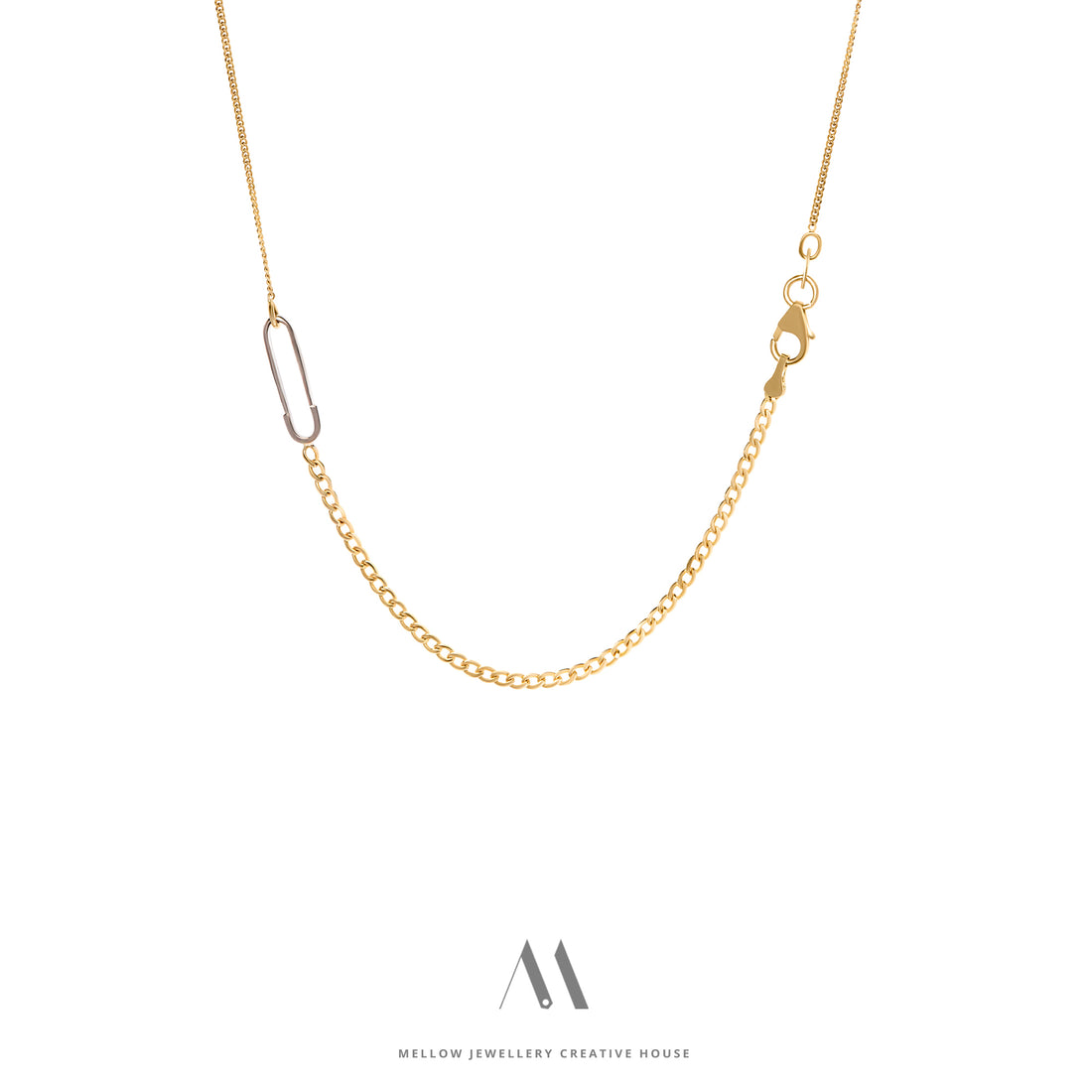 14k solid gold necklace N4/Au51