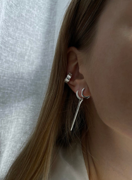 Sterling silver earrings E3/SiE171