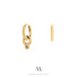Solid gold earrings E3/AuS83 - Mellow Jewellery Creative House