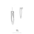Sterling silver earrings E3/SiE249 - Mellow Jewellery Creative House