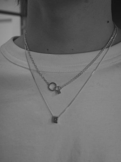 Sterling silver necklace N4/SiE101 - Mellow Jewellery Creative House