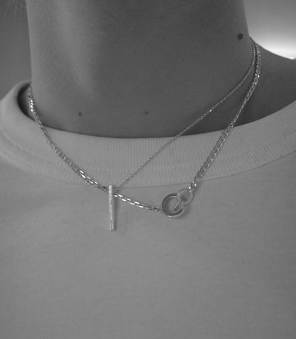 Sterling silver necklace N4/SiE101 - Mellow Jewellery Creative House