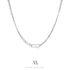 Sterling silver necklace N4/SiE121 - Mellow Jewellery Creative House