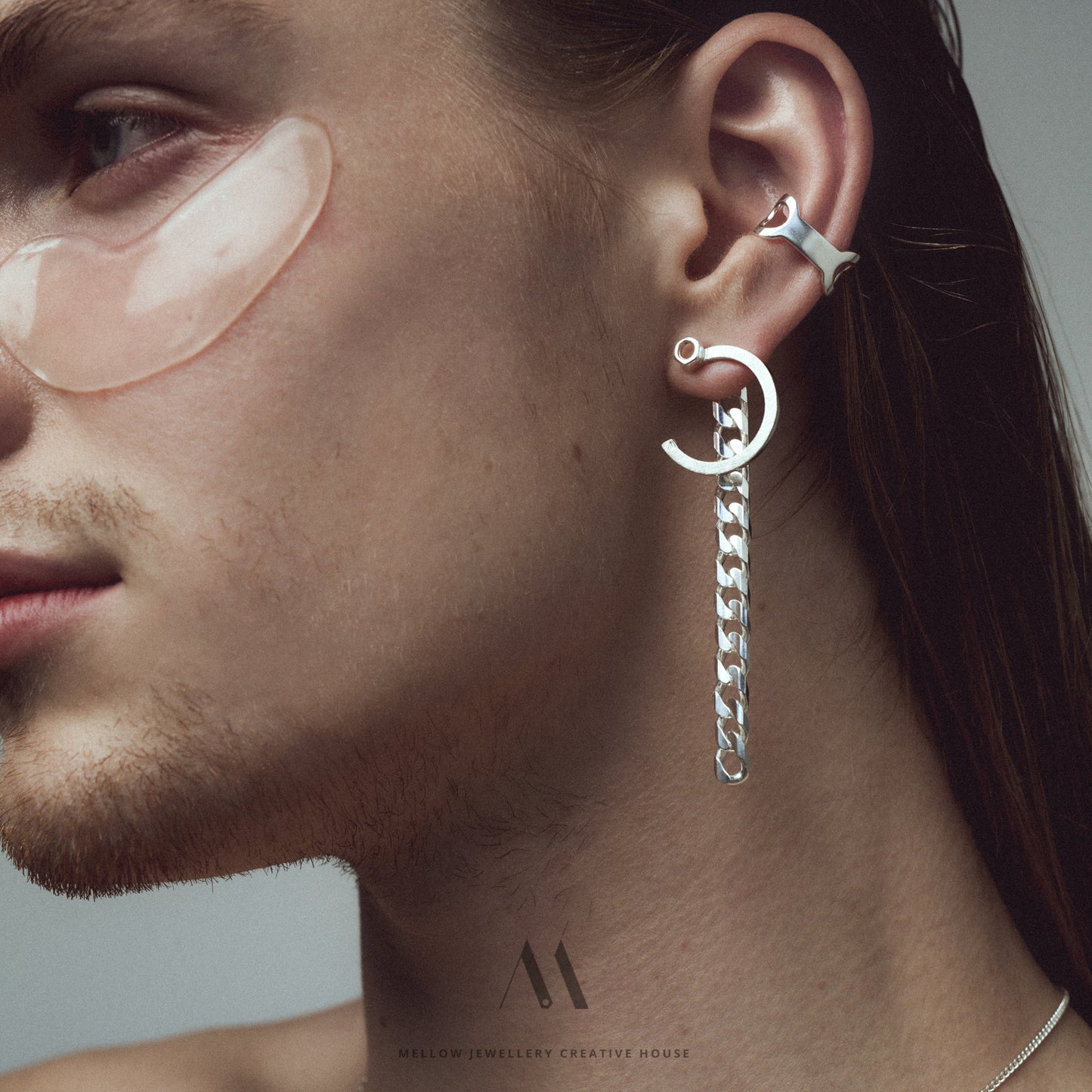 Sterling silver statement earrings E3/SiE164