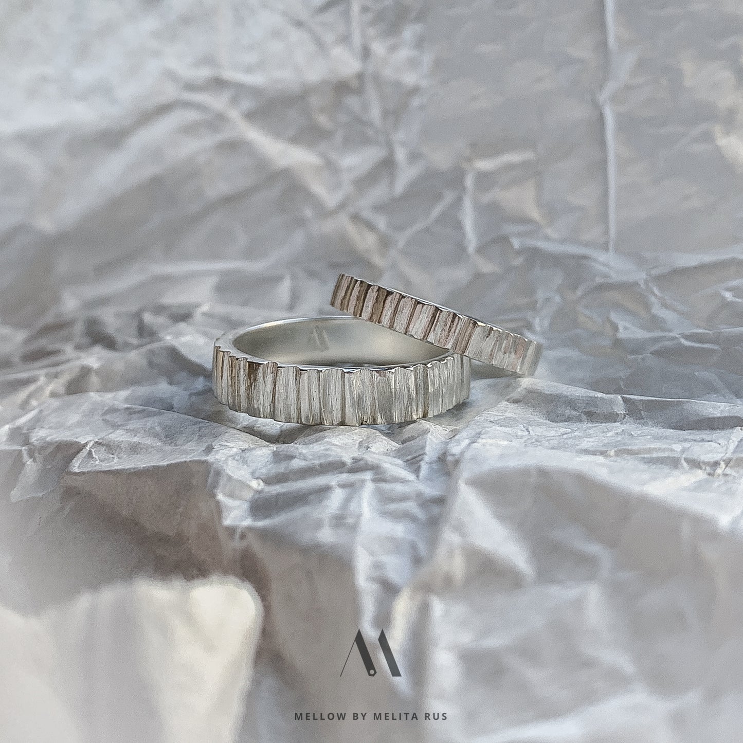 Custom made wedding rings CMW/20