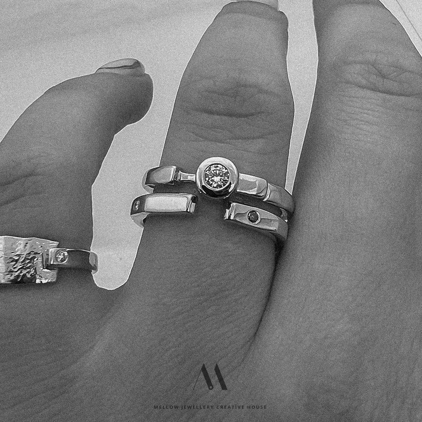 Custom made wedding rings CMW/54