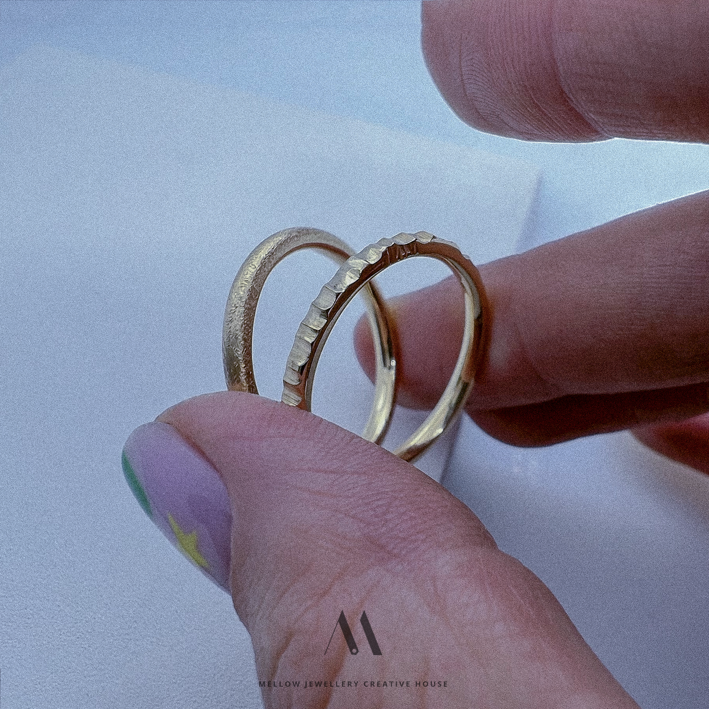Custom made wedding rings CMW/57