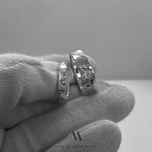 Custom made wedding rings CMW/64