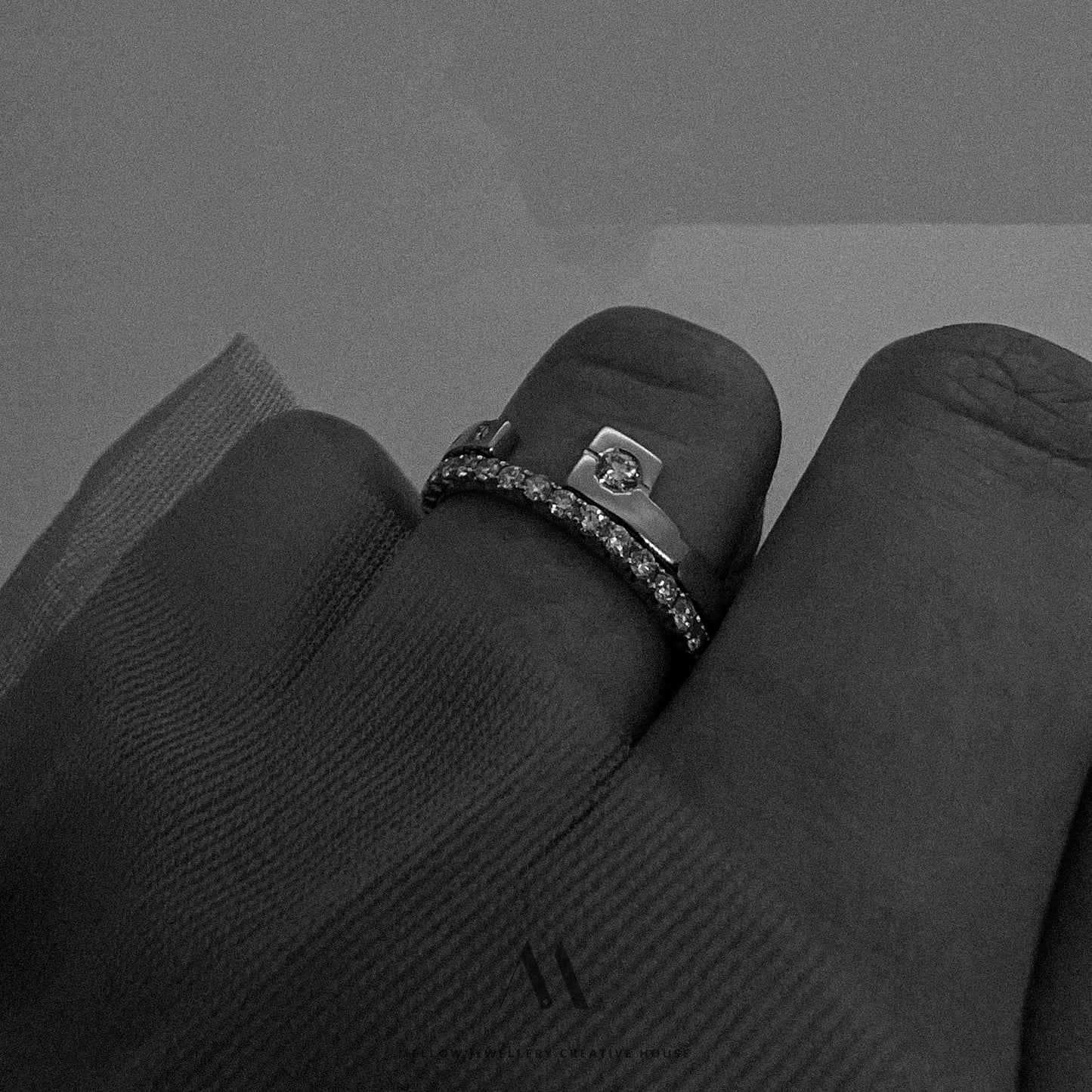 Custom made engagement ring CMR/37