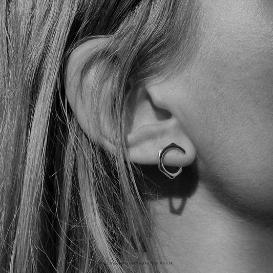 Sterling silver statement earrings E3/SiE153