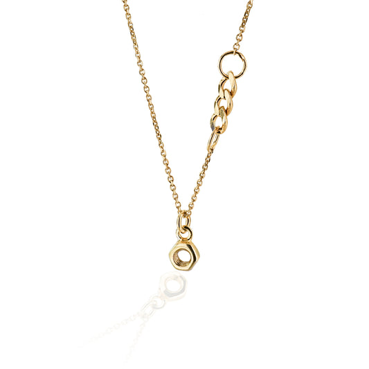 Solid gold necklace N4/Au001-1