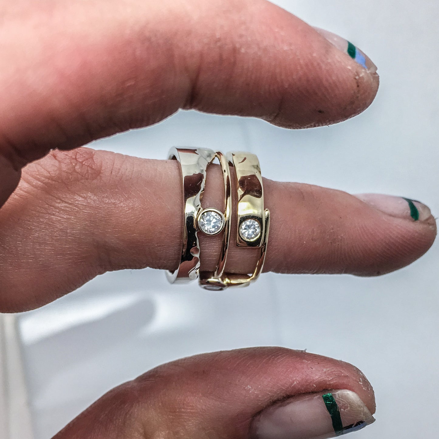 Custom made gold ring CMR5/05