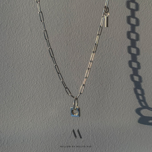 Sterling silver necklace N4/SiE01