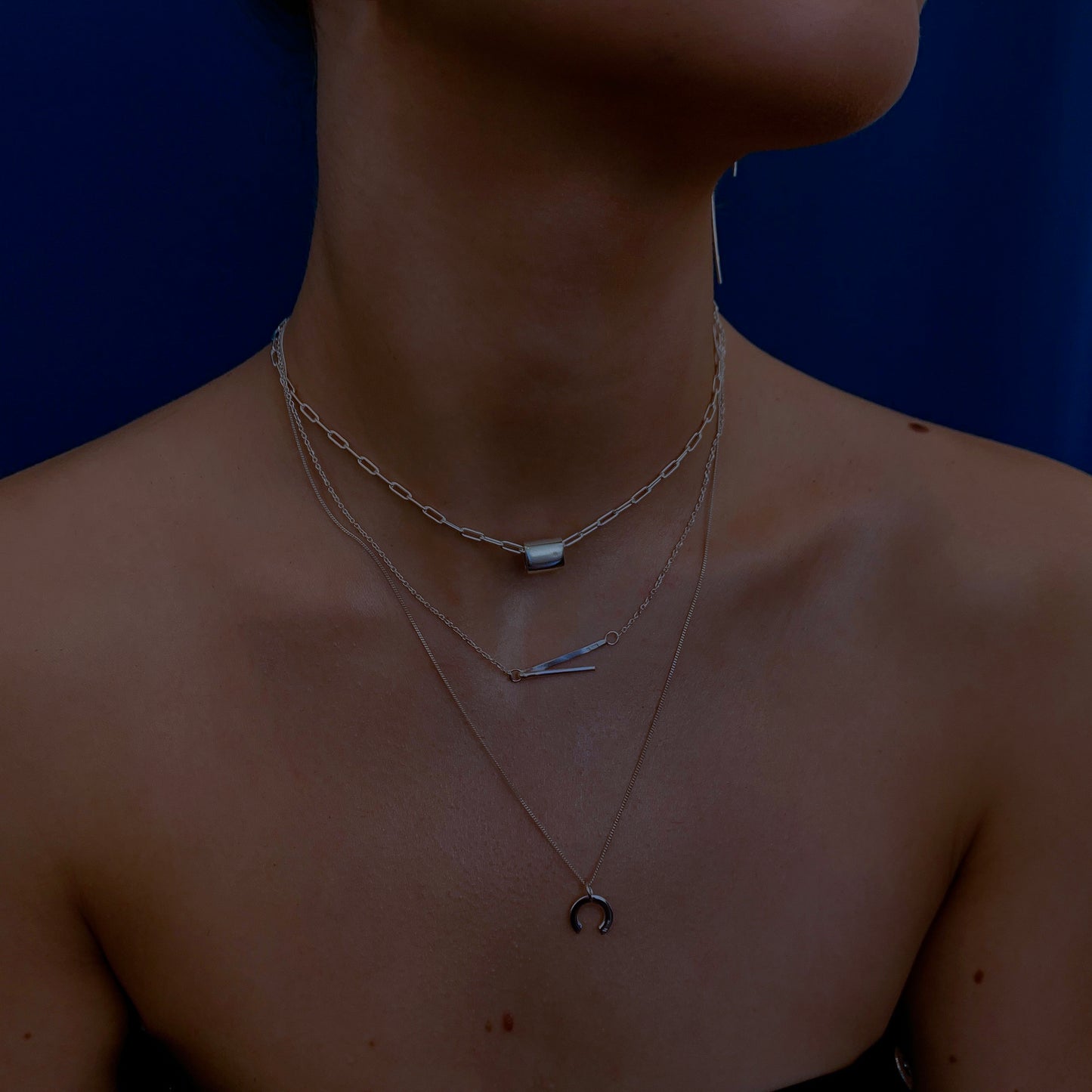 Sterling silver necklace N4/SiE13