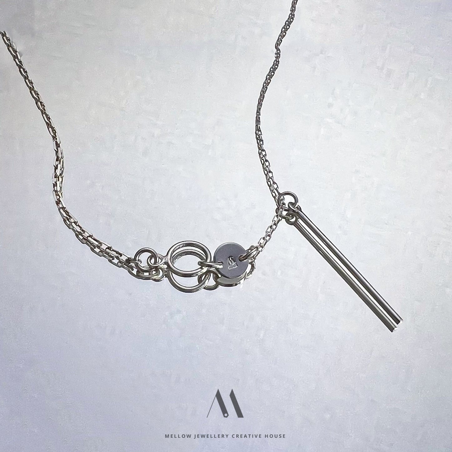 Sterling silver necklace N4/SiE48