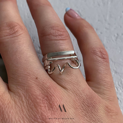 Sterling silver Ring R5/SiEV02