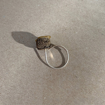Baltic Amber sterling silver ring R5/SiAm05 - Mellow Jewellery Creative House