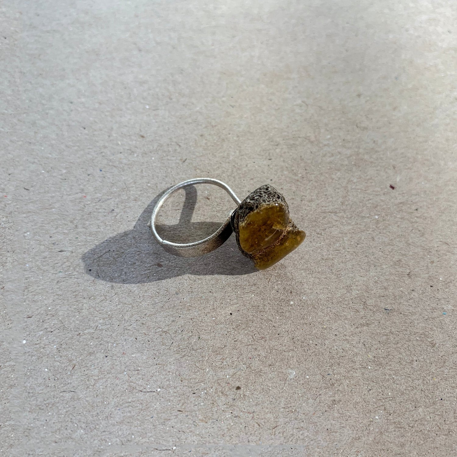 Baltic Amber sterling silver ring R5/SiAm05 - Mellow Jewellery Creative House