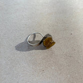 Baltic Amber sterling silver ring R5/SiAm05 - Mellow Jewellery Creative House