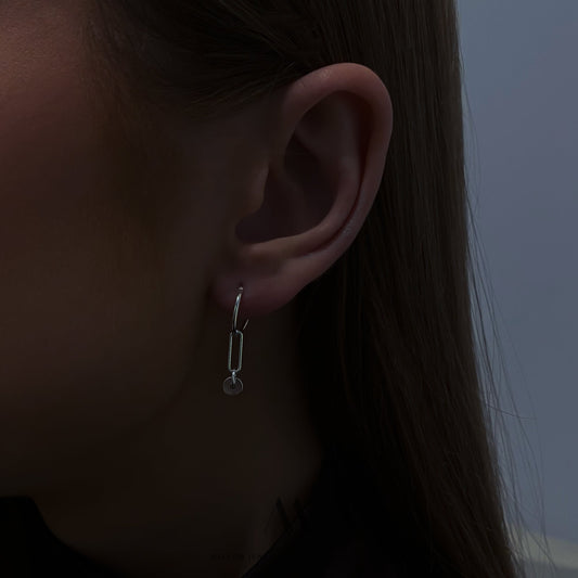 Sterling silver basic earrings E3/SiB011-2