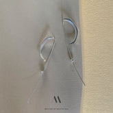 Sterling silver Statement Earrings E3/Si17 - Mellow Jewellery Creative House