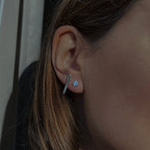 Sterling silver stud earrings E3/SiE169 - Mellow Jewellery Creative House