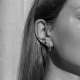 Sterling silver stud earrings E3/SiE169 - Mellow Jewellery Creative House