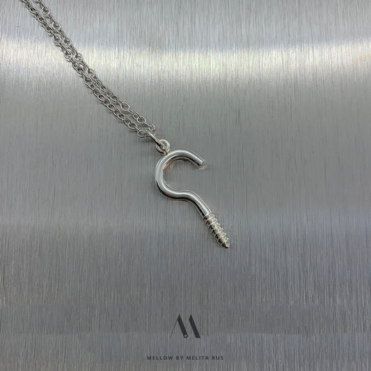 Unisex sterling silver necklace N4/SiEV9